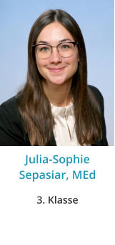 Julia-Sophie Sepasiar, MEd 3. Klasse